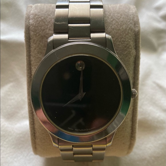 Movado Black Dial Watch - Picture 2 of 6